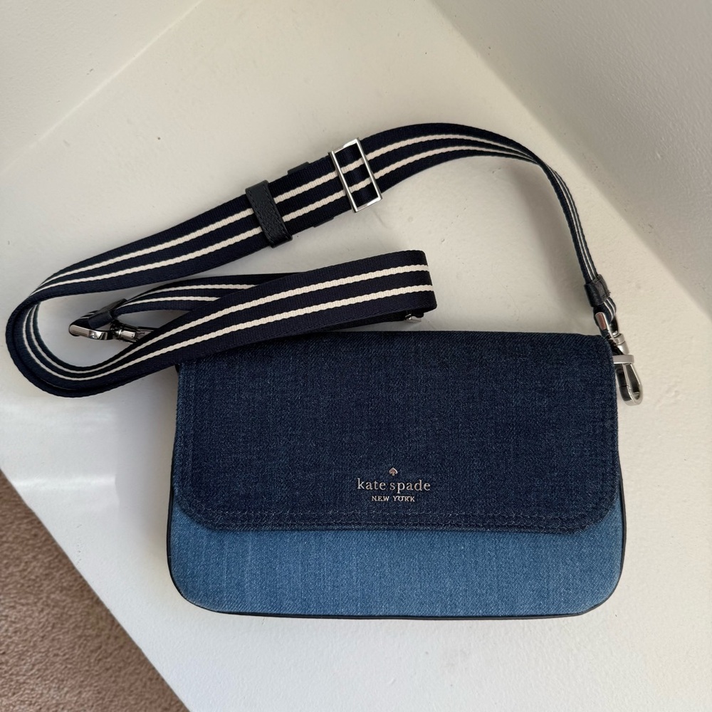 Kate Spade Denim Crosdbody Bag